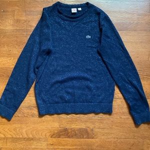 Blue Lacoste sweater